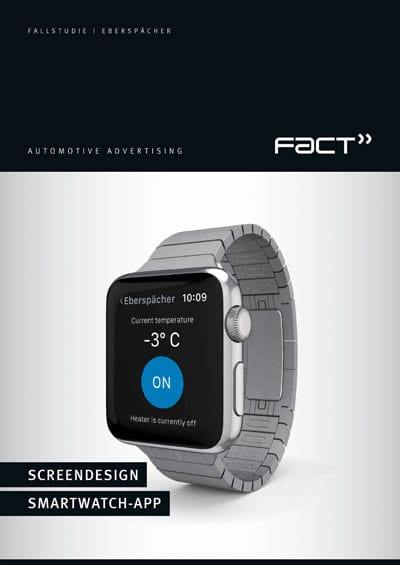 Fallstudie Eberspächer – Screendesign Smartwatch-App Fallstudie Eberspächer – Screendesign Smartwatch-App