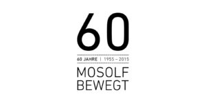 MOSOLF – Logo Jubiläum 60 Jahre