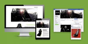 RECARO Automotive Seating – Pole Position Edition 2018, Microsite & Facebook-Kampagne