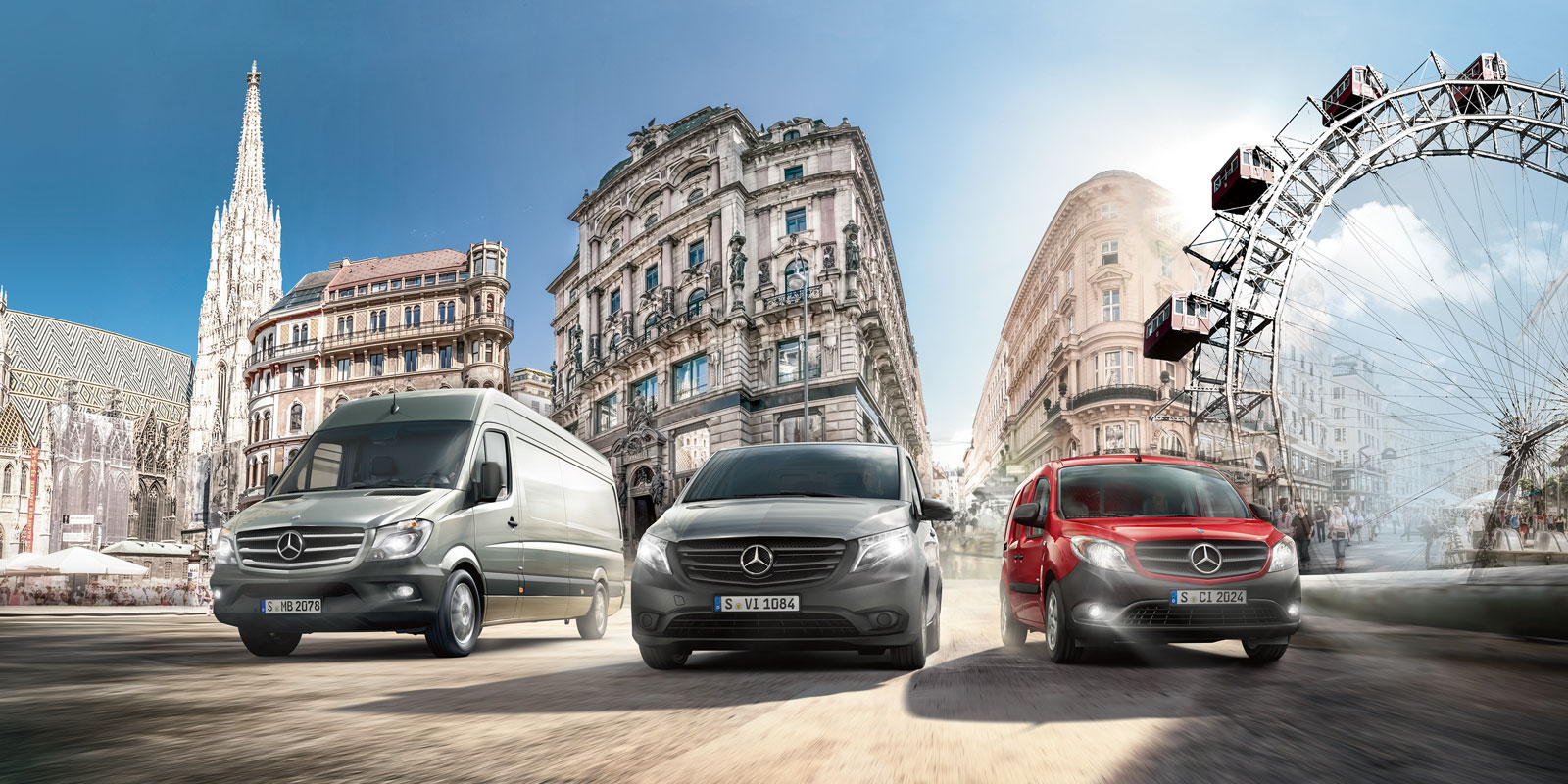 Mercedes Benz Vans – Key-Visual VIP-Event Vienna