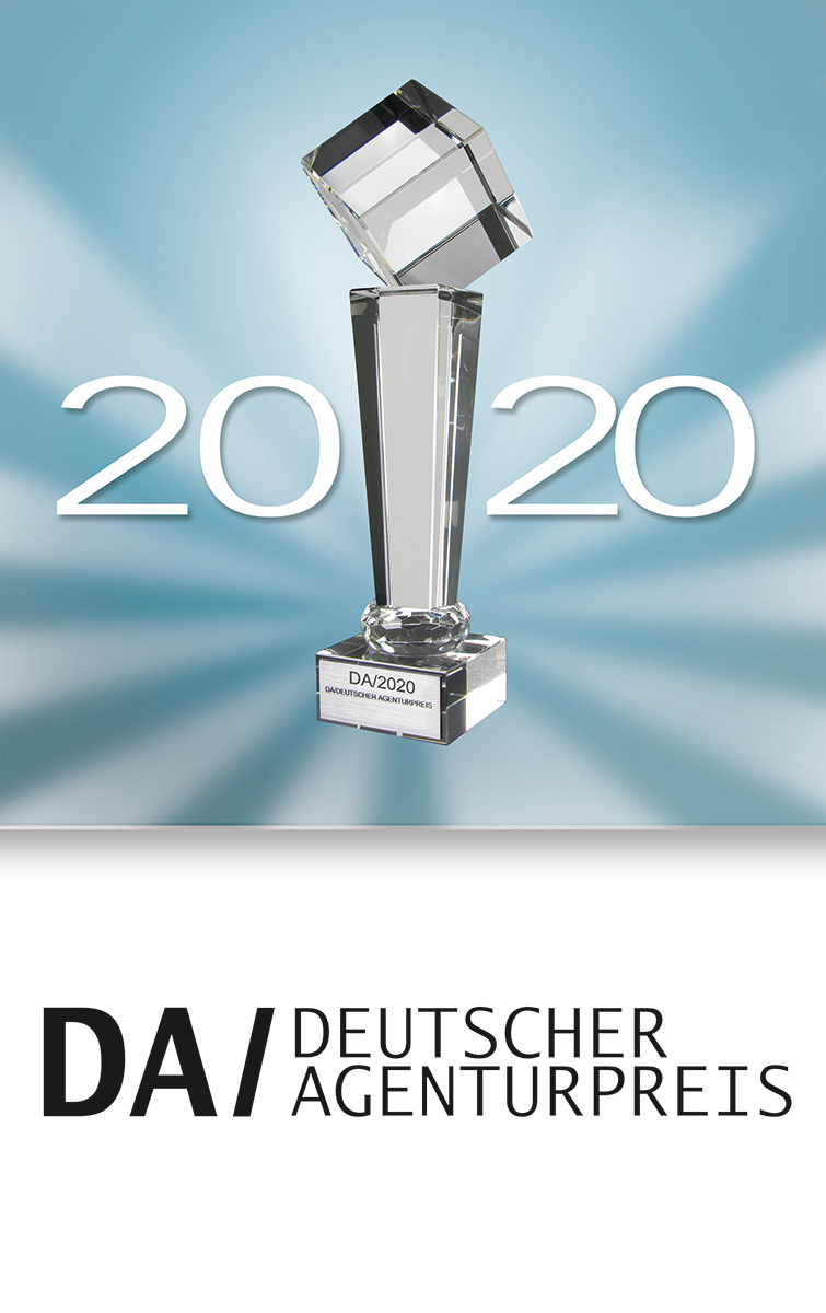 Deutscher Agenturpreis Pokalbutton 2020