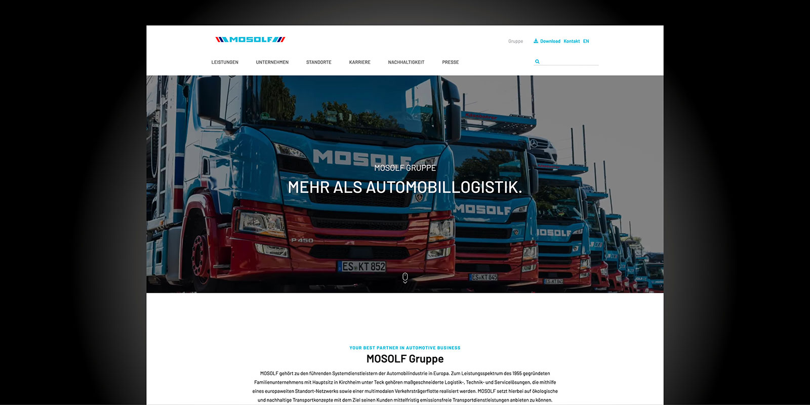 Mosolf - New Website